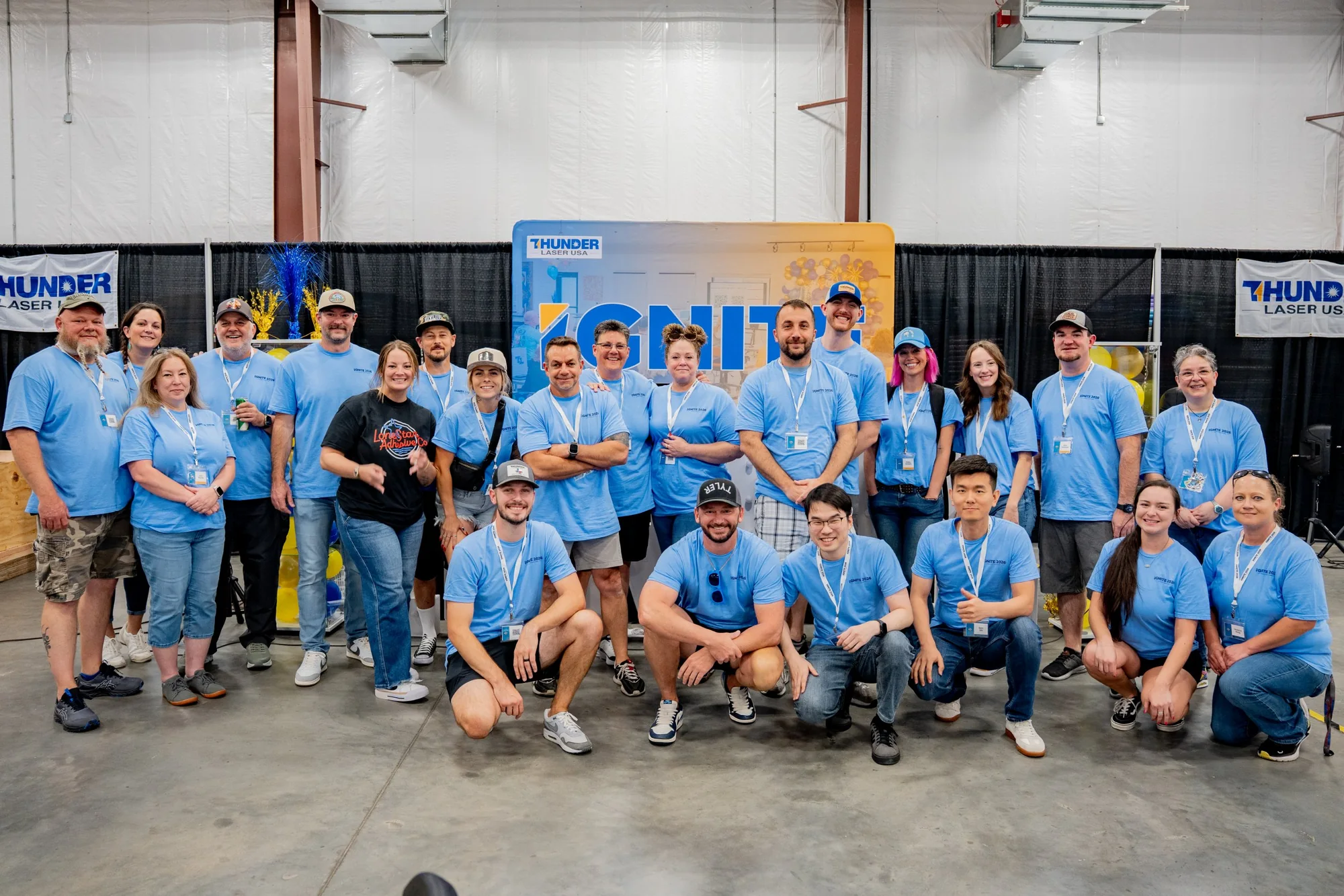 The Thunder Laser USA team